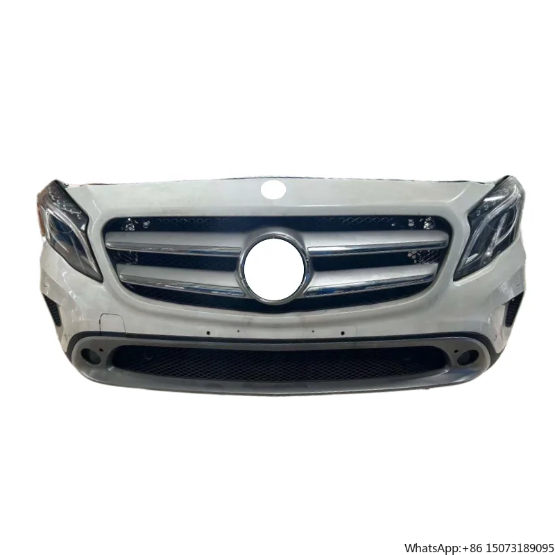 

Высококачественный радиатор и передний бампер с фарами для GLA W156 Sport Version, бамперы для автомобилей по низкой цене