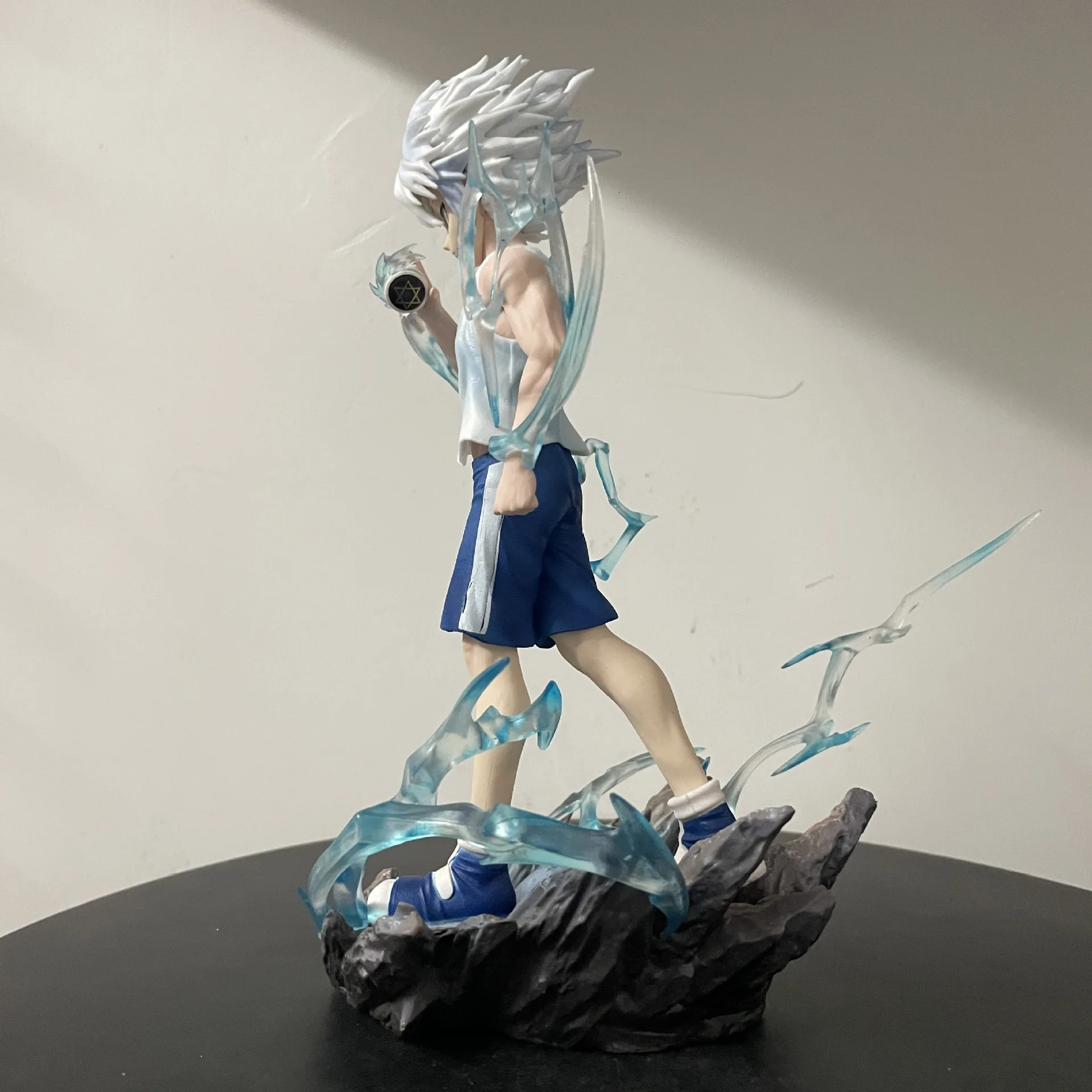 21cm Hunter X Hunter Killua Zoldyck Anime High Quality Figure Model Statue Boys Collection Desktop Decoration Ornament Toys Gift