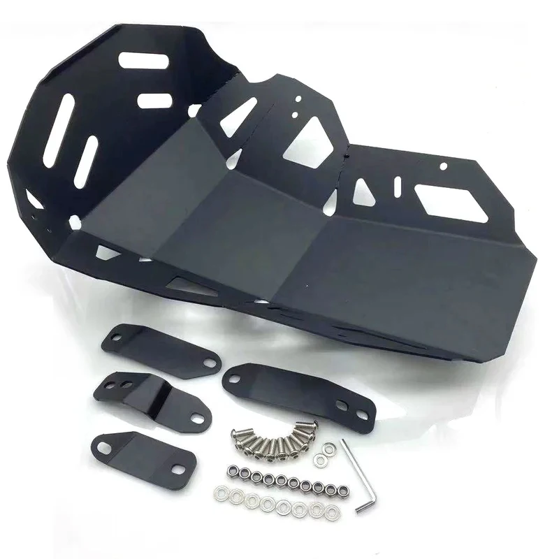 Motorcycle Modification Parts – Chassis & Engine Protective Decorative Cover, Aluminum / Carbon Fiber, Engine, Style
