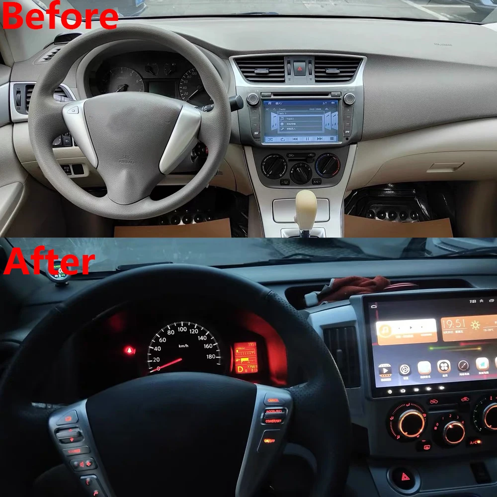 Cruise Control Switch (Three Color) Steering Wheel Buttons 25550-3DA6A For Nissan Tiida 2011-2015 For Nissan Versa 2014-2015
