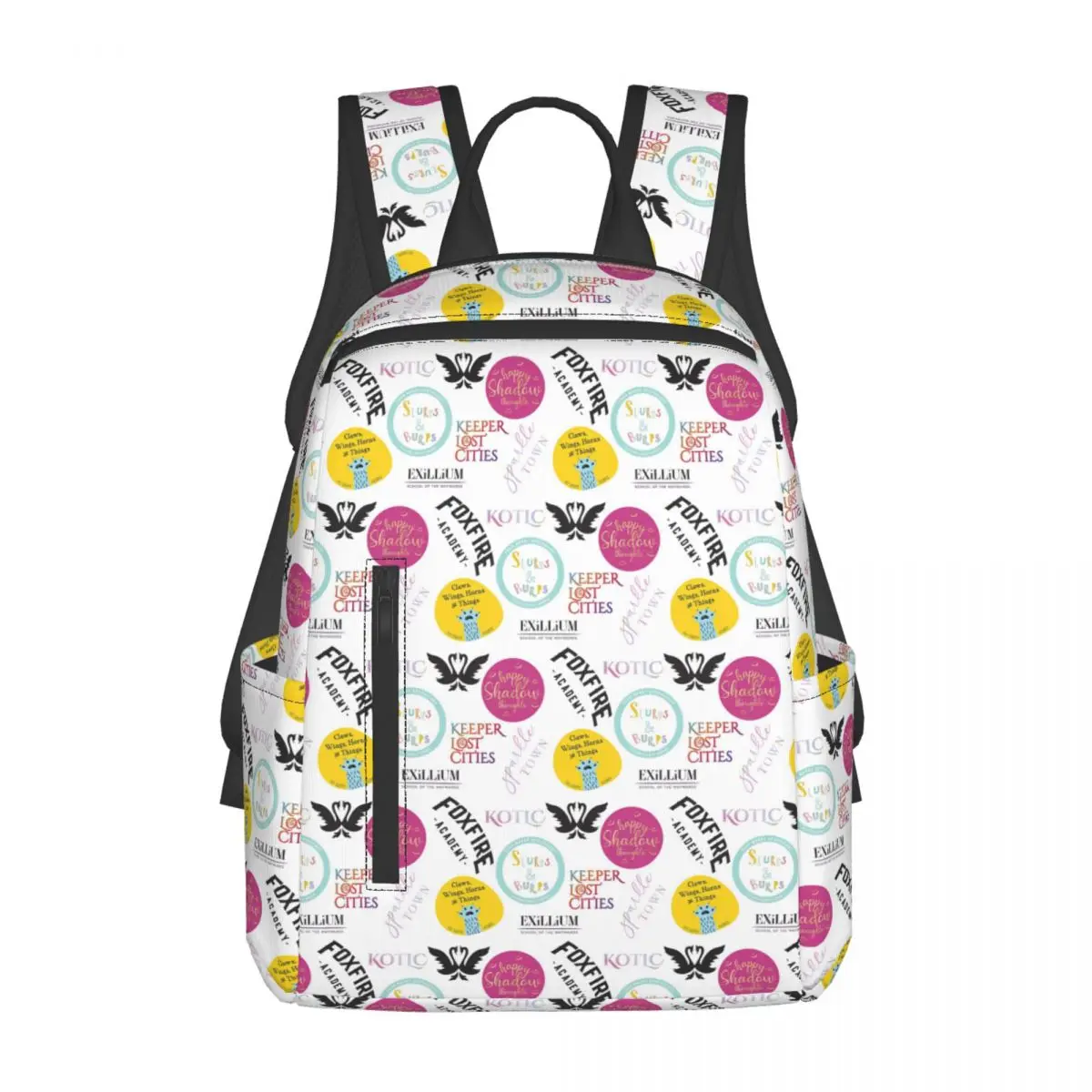 

Keeper Of The Lost Cities Backpack Daypack Large Capacity Boys Girls BookBag School Bag Shoulder Bags for Men Women