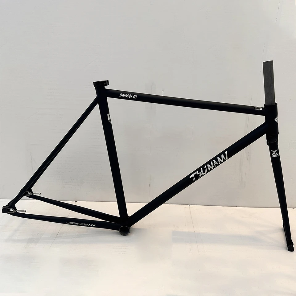 700C 自転車フレーム クロムモリブデン鋼津波 SNM4130 固定ギアピスト