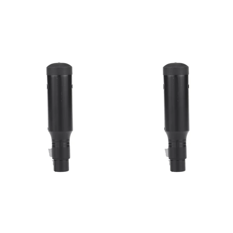 2X 2.4G ISM DMX512 Wireless Female XLR Receiver LED Lighting For Stage PAR Party Light Stage Light Receiver EU Plug