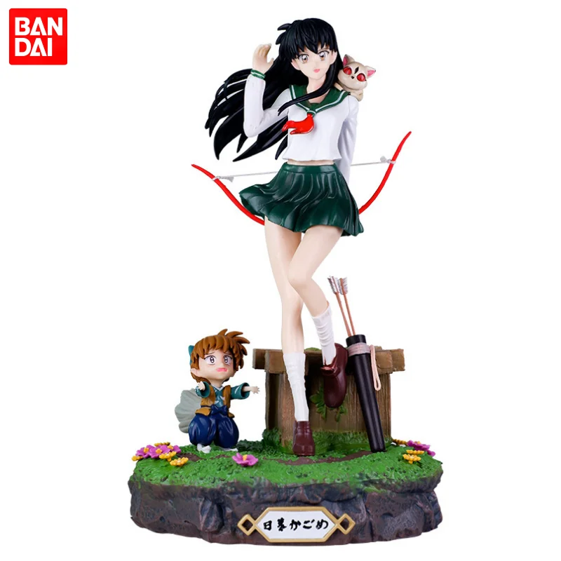 New Inuyasha Higurashi Kagome anime peripheral cartoon figure model creative personalized desktop ornament collection toy gift