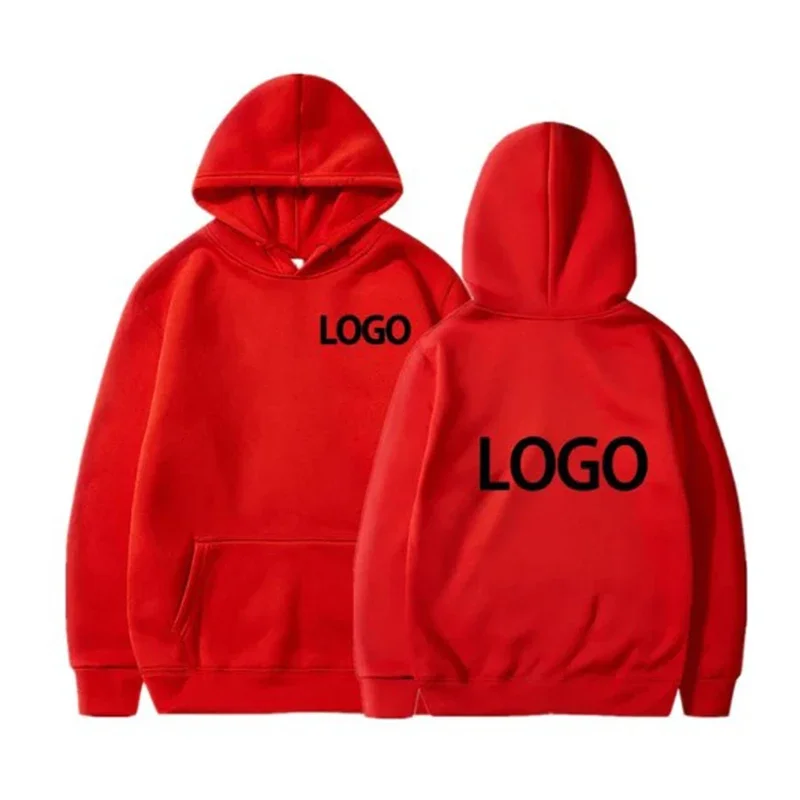 Custom Printed Men and Women Hoodies, Custom Street Wear, Hooded Long Sleeve Pullover, Casual Fashion