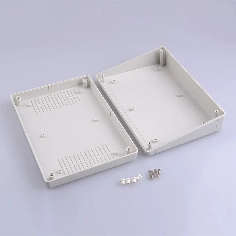 プラスチック製電子プロジェクトハウジング,200x145x63mm,日曜大工,PCBハウジング,ツールボックス,個別
