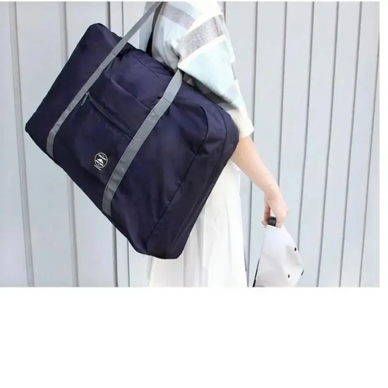 Stocking Stuffers Foldable Travel Duffel Bag, Large Capacity Carry On Handbag, Clothes Storage Luggage for Weekend Trip, Moving - view 4