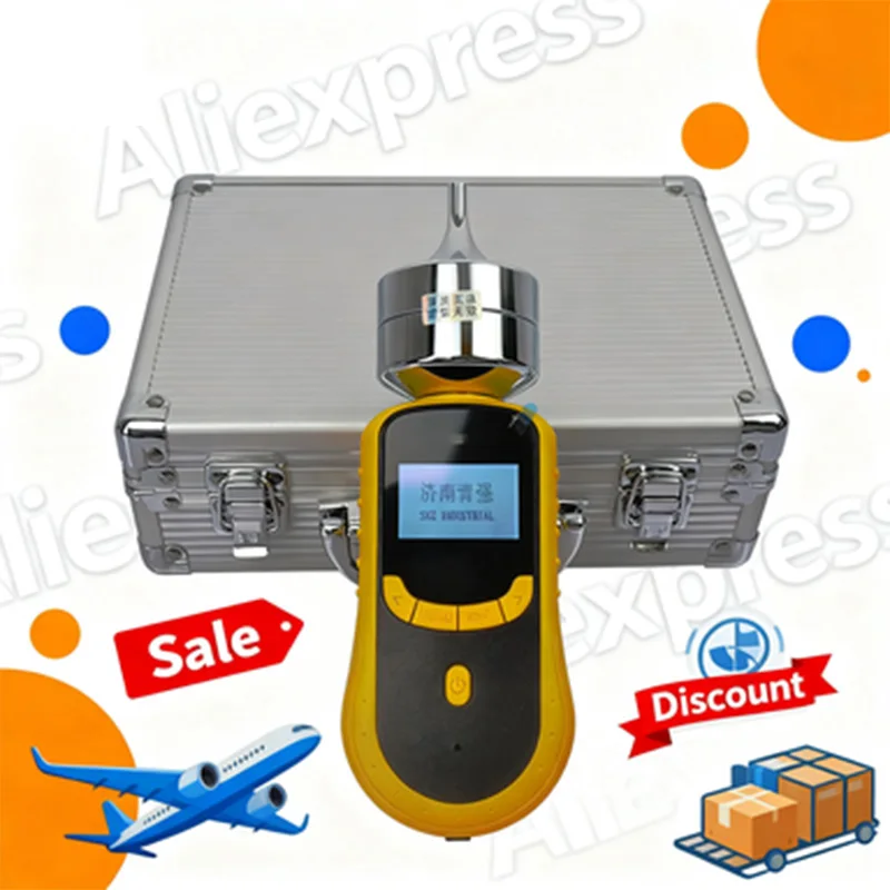 Self-calibration rechargeable lithium battery for high-precision ethylene organic compound (C2H4) gas analyzer