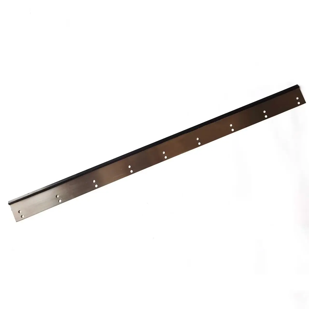 2/PCS printing machinery parts Heidelberg SM74 wash up wiper blade 825mm 9 holes PM74 CD74 ink knife scraper blade
