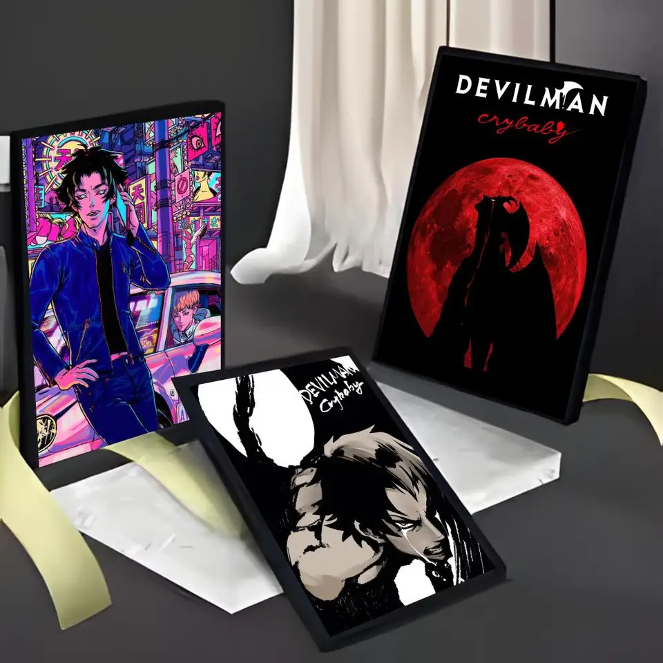 Anime D-Devilman C-Crybaby Poster American Film Mural Home