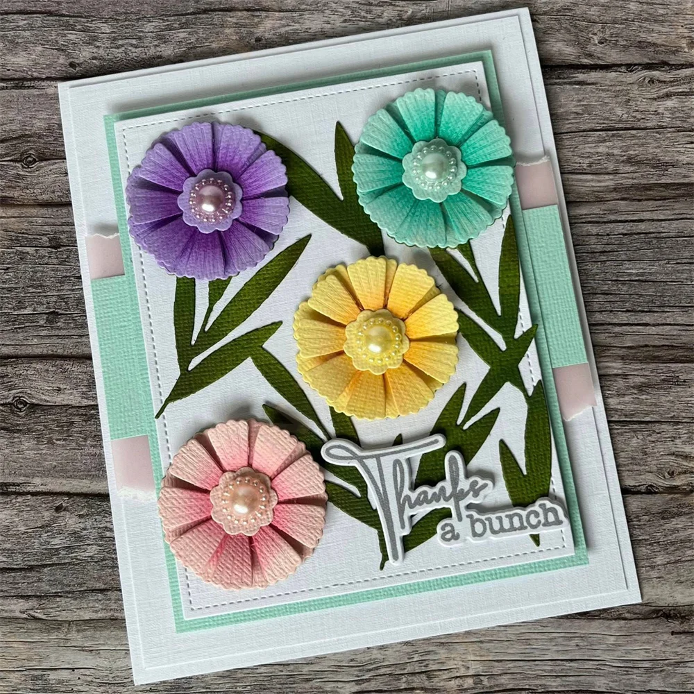 

Spring Bouquets Blooms Floral Plate Die Set Butterfly Metal Cutting Dies DIY 2026 New Scrapbooking Festival Flower Card Handmade