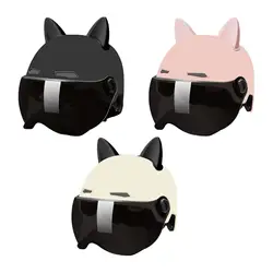 Motorcycle Helmet with Visor Breathable Comfortable to Wear Motorbike Helmet