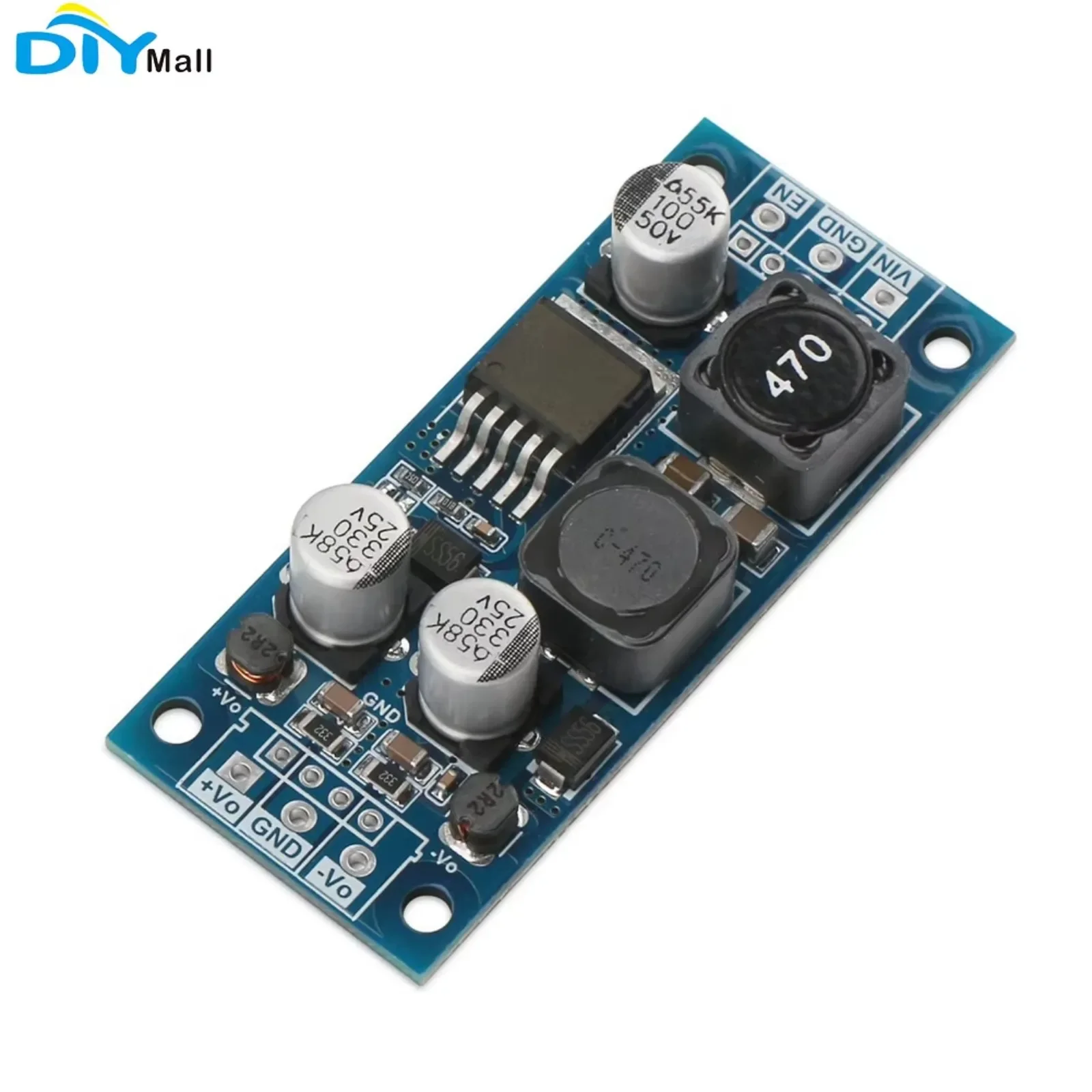 Dual Output DC-DC Power Converter Module 4.8-35V Input To ±15V 660mA High Efficiency With Protection