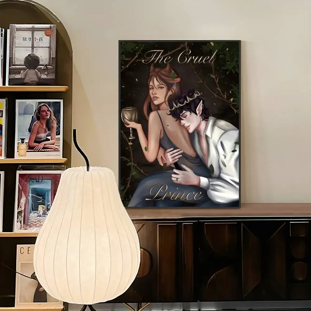 الأمير القاسي J-Jude وC-Cardan DIY ملصق لاصق ورق أبيض يطبع الملصقات الفنية خمر اللوحة الزخرفية #6