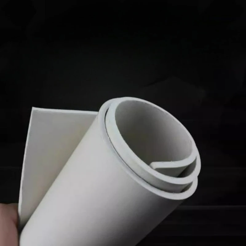 1/2/5pcs Thickness 1mm-20mm White Vacuum Natural Rubber Sheet Customized for Wear Resistance Acid and Alkali Resistance