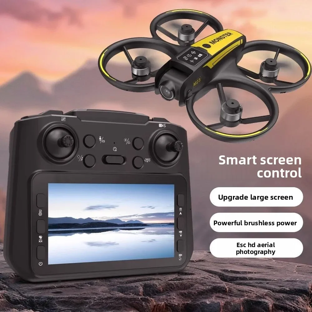 

Large-screen drone brushless 8K high-definition aerial photography automatic rc control aircraft toy remote Smooth positioning