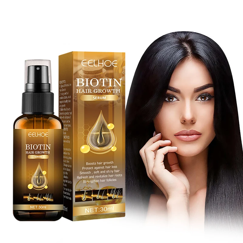 

Biotin Сыворотка для роста волос, средство для восстановления кожи головы, средство против выпадения волос, средство для ухода, эссенция, масляный продукт для мужчин и женщин