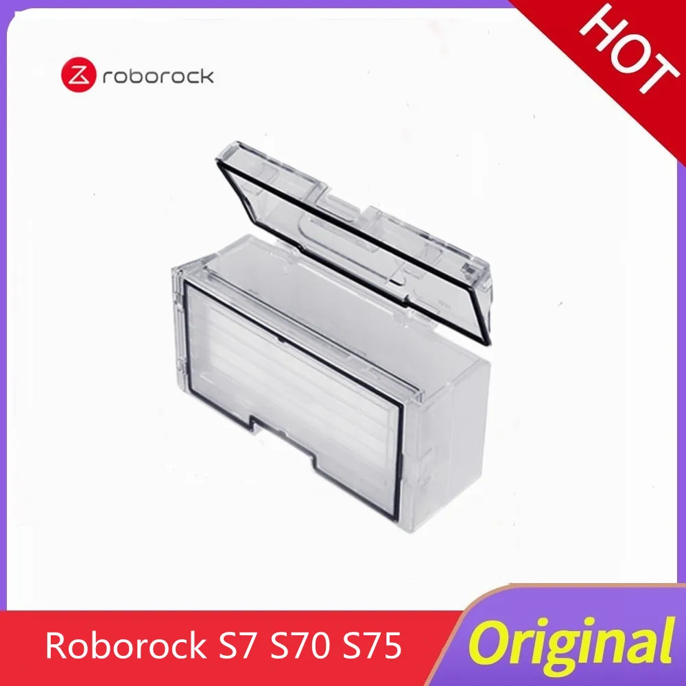 

Dust Box Spare Parts for Original Roborock S7 S70 S75 Cleaning Robot Vacuum Cleaner Sweeping Accessory Kit