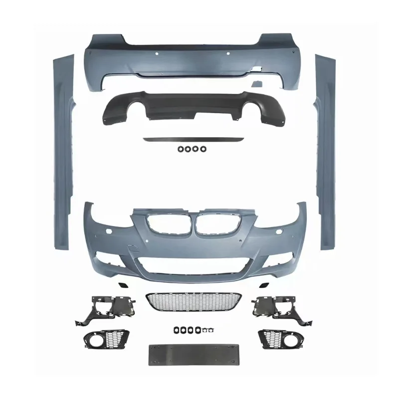 

Dream Garage MT M Sport High Quality Body Kit For 3 Series E92 E93 2005-2012 M Tech Front & Rear Bumper Bodykit For Car Modi