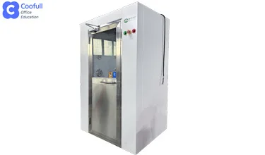 COOFULL Clean Room  Air Shower ISO Manufacture Electronic Stainless Lock Tunnel 100% Purified Dust Door New Air Shower
