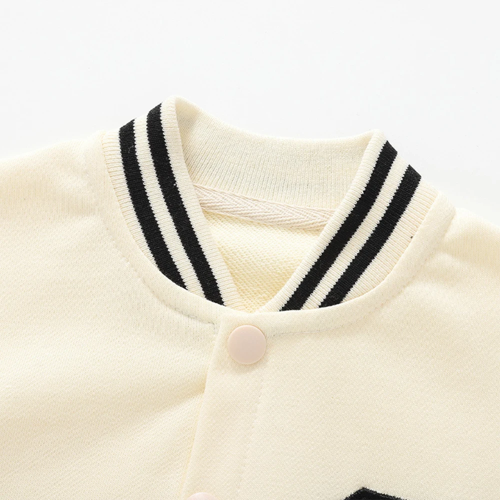 Manteau Brodé avec Nom Personnalisé, Imbibé de Baseball, Vêtements Décontractés pour Bébé, Veste en Coton pour Enfant, Sac Cadeau, Nouvelle Collection