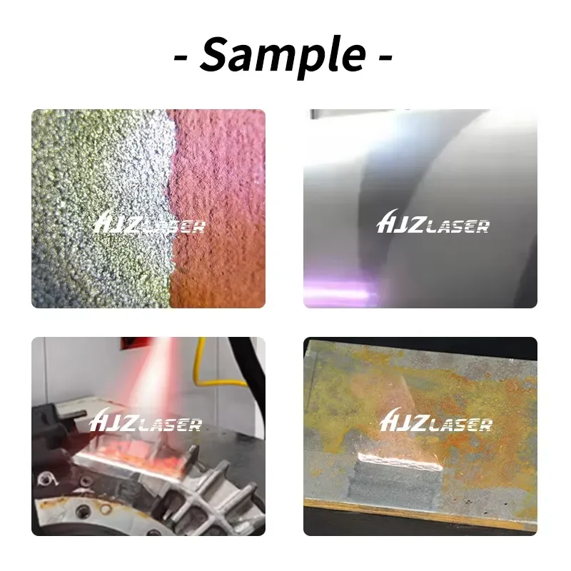 Lightweight Pull Rod Pulsed Fiber Surface Cleaner for Pipeline Rust and Layer