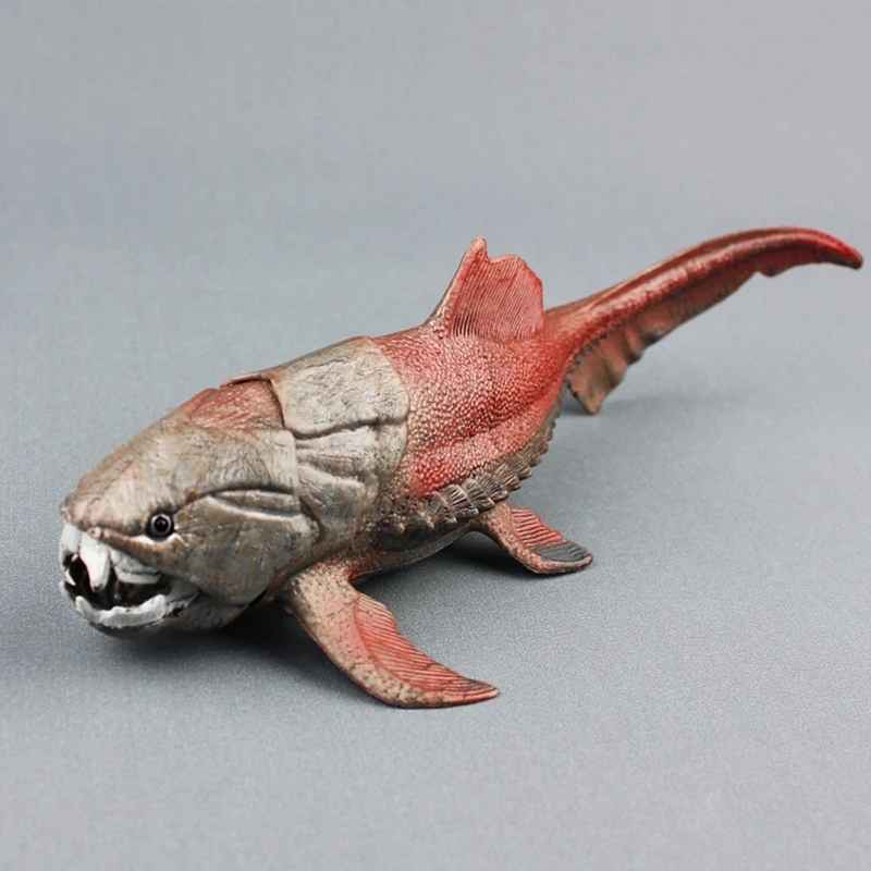 20cm Dinosaurs Model Toy Dunkleosteus Dinosaur Fish Decoration Action Figure 77HD