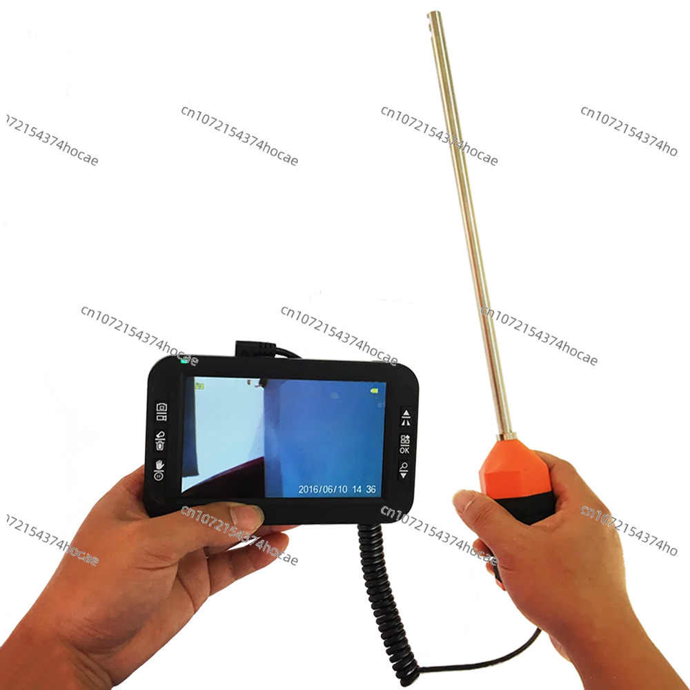 High definition 720P side view rigid inspection camera with 5 monitor for cavity wall and insulation wall inspection