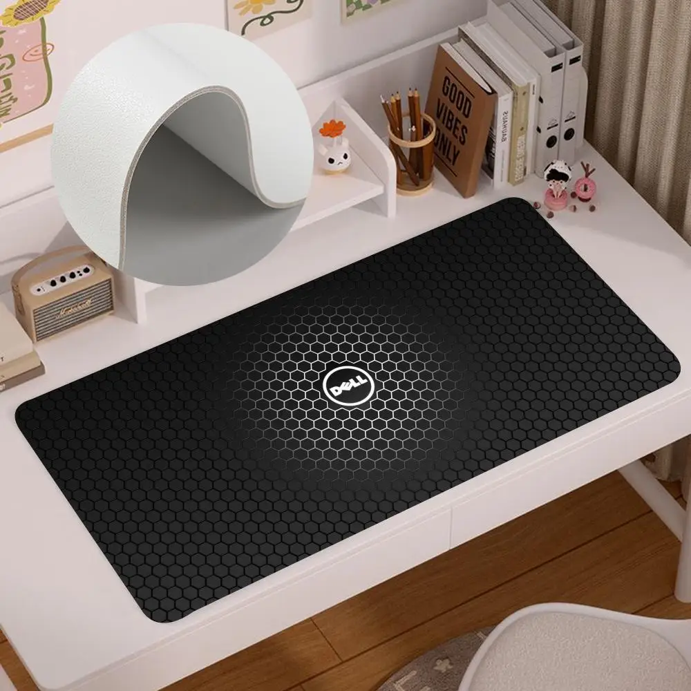 

D-Dells Computer Mouse Pad Mice Pad Leather Mouse Mat PC Game Accessories Double Sided PU Desk Mats Carpet Anti-slip Waterproof