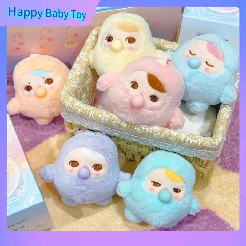 

Подлинная шапочка Pop-Mart Pucky Bubble Up Series слепая коробка плюшевый кулон брелок Pucky Модная коллекция игрушек подарок на день рождения