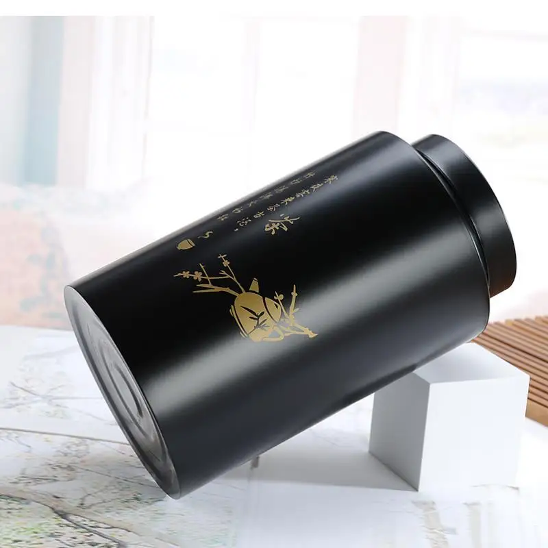 Stainless Steel, Tea Cans, Tin Coffee Container, Storage Tanks, Portable Sealed Boxes, Empty Accessories