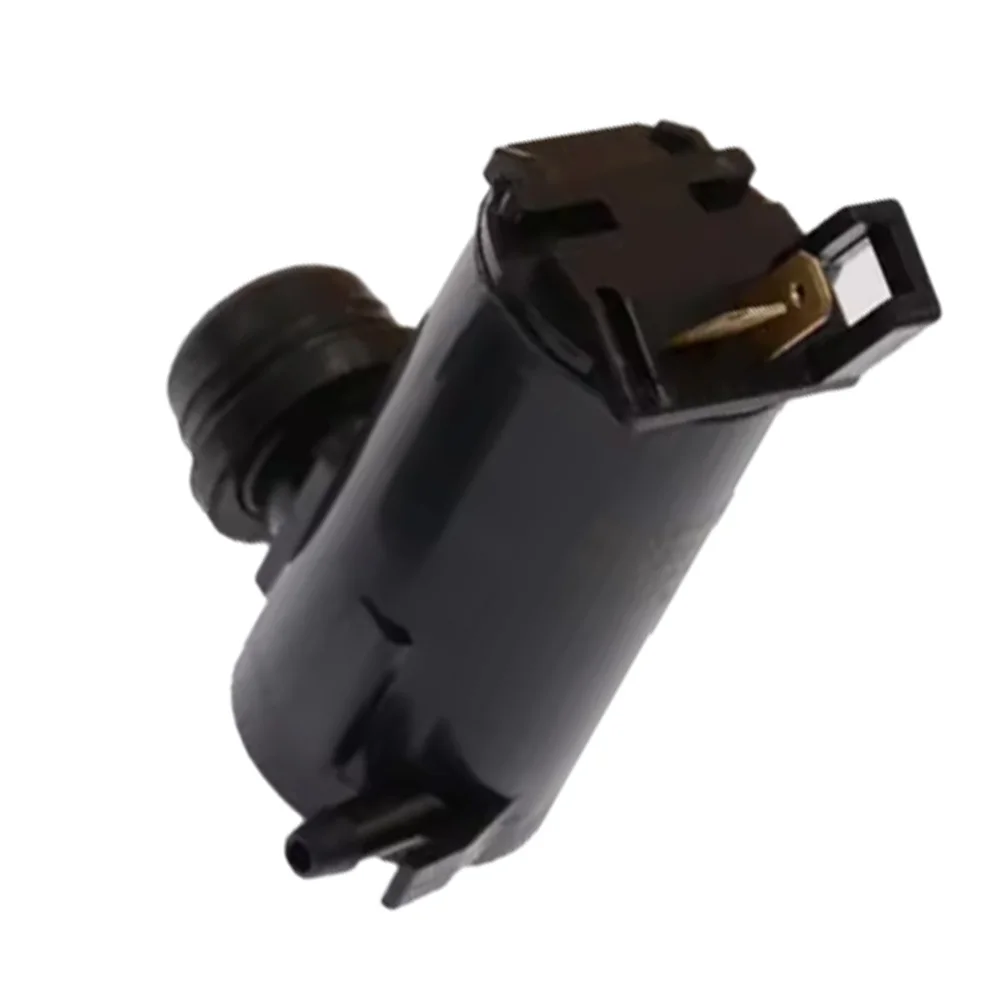 Pompa Jet Motor Pembersih Kaca Depan 2 Pin Universal untuk Kendaraan, Motor Tangki Pembersih Kaca Depan 12 V DC