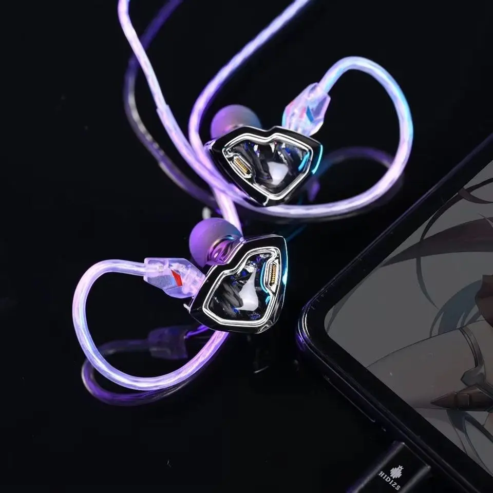 HIDIZS MY LIN ( MS2 PRO Special Edition ) 1BA+1DD Hybrid Drivers HiFi In-ear Monitors Earphone 0.78mm Hi-Res Audio Wired Earbuds