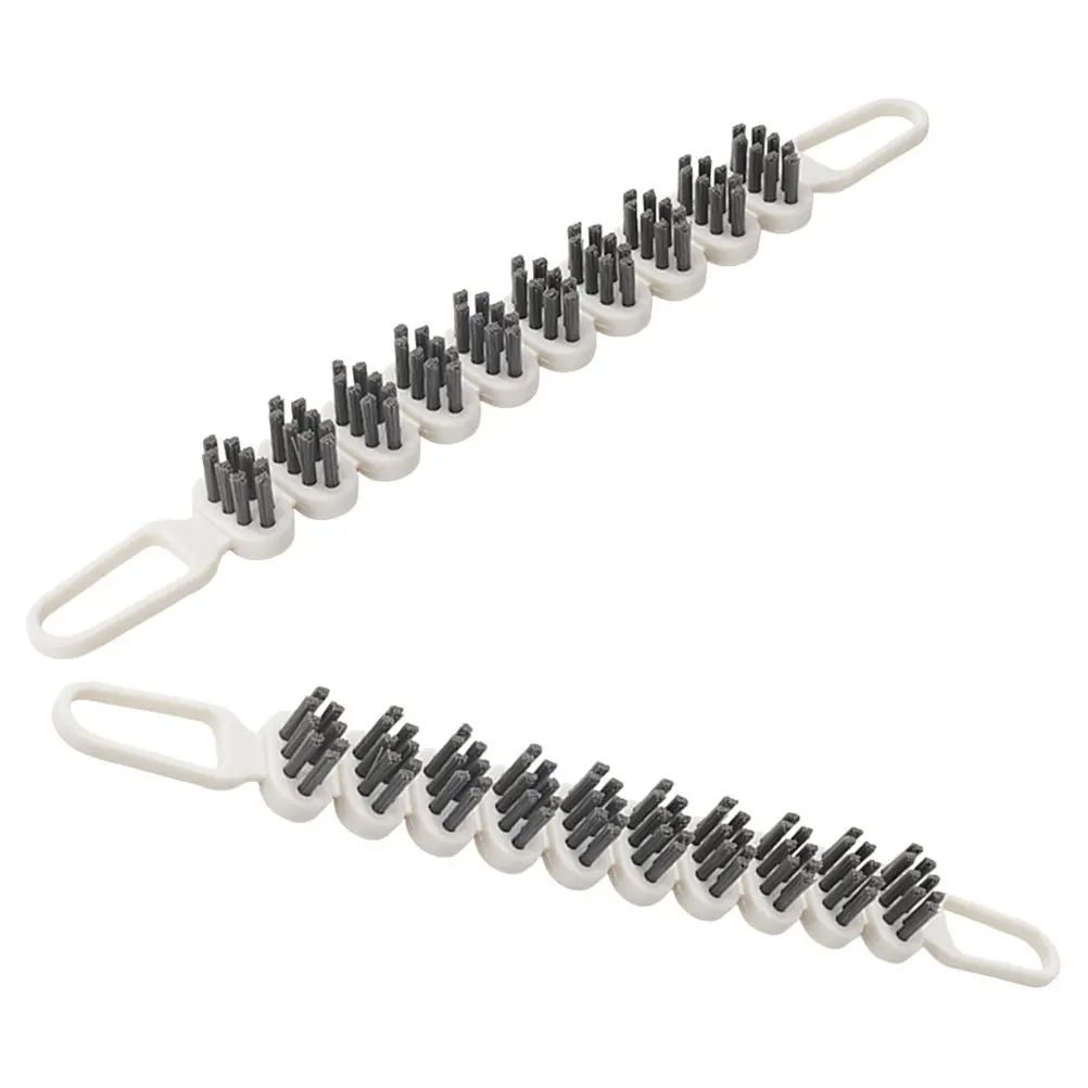 

2Pcs Bendable Cleaning Brush Flexible Gap Brush for Metal Surfaces Small Parts Stain Removal Multi Functional Cleaning Tool