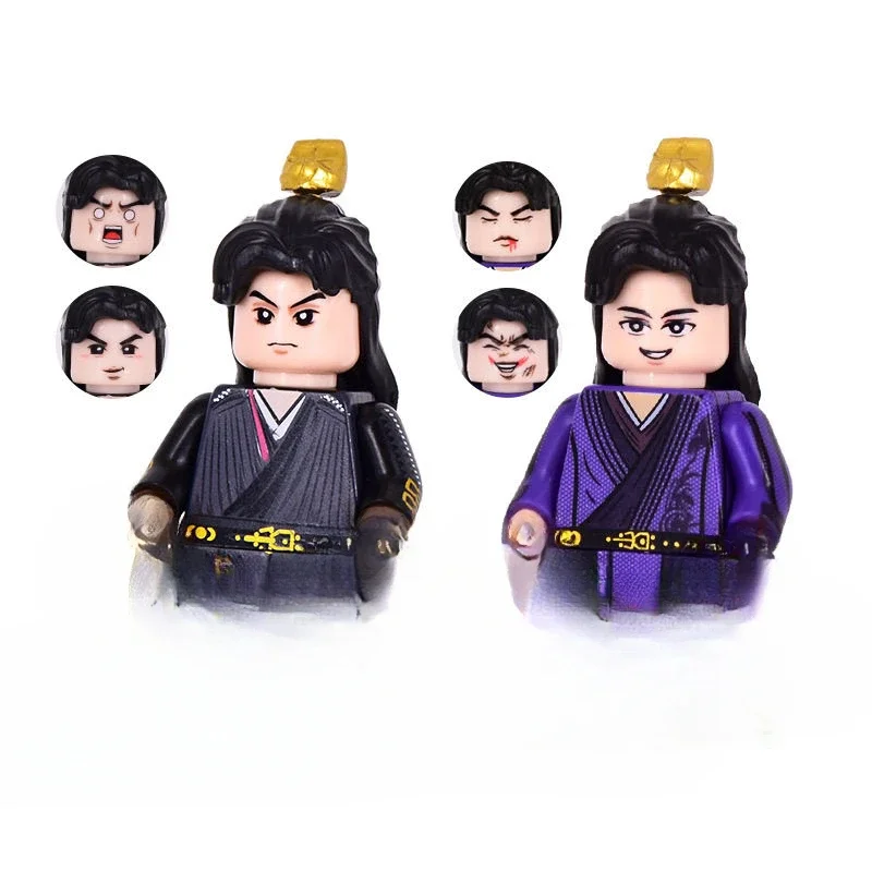 MOC Cartoon Animation Movie Assembly Peripheral Building Block Doll Toys Collection of Small Doll Doll Decoration