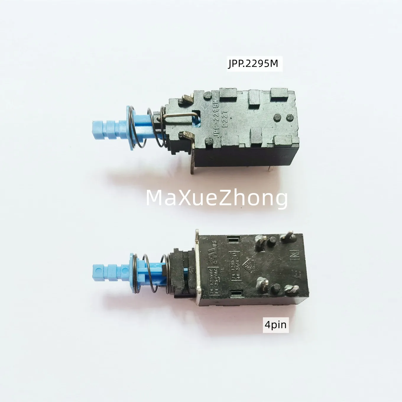 Interruptor com Bloqueio Automático Original Novo 100 Tamanhos 7a 125v 4a 250v Pinos