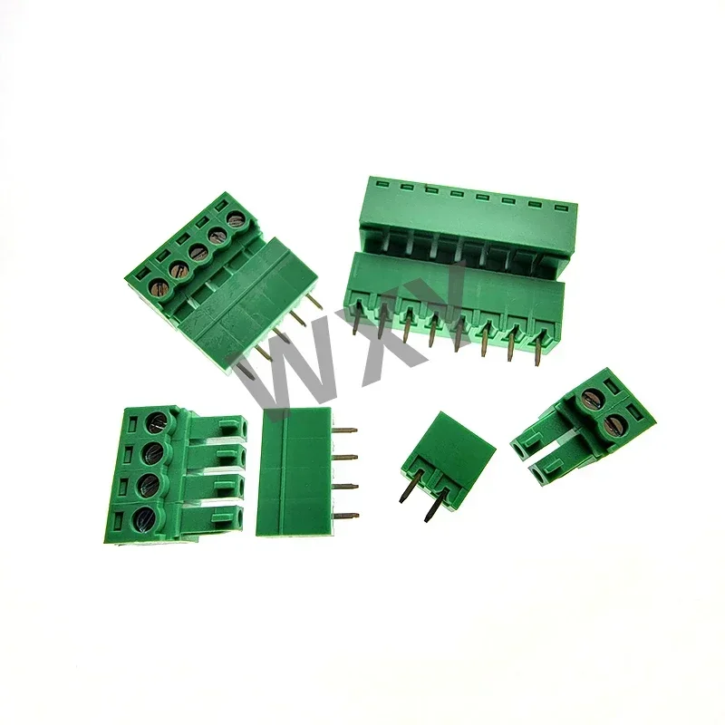 15EDG 3.81mm Pitch KF2EDG PCB Screw Terminal Block Connector Plug-Pin Curved Pin Straight Pin header 2P/3/4/5/6/7/8/9/10/12Pin