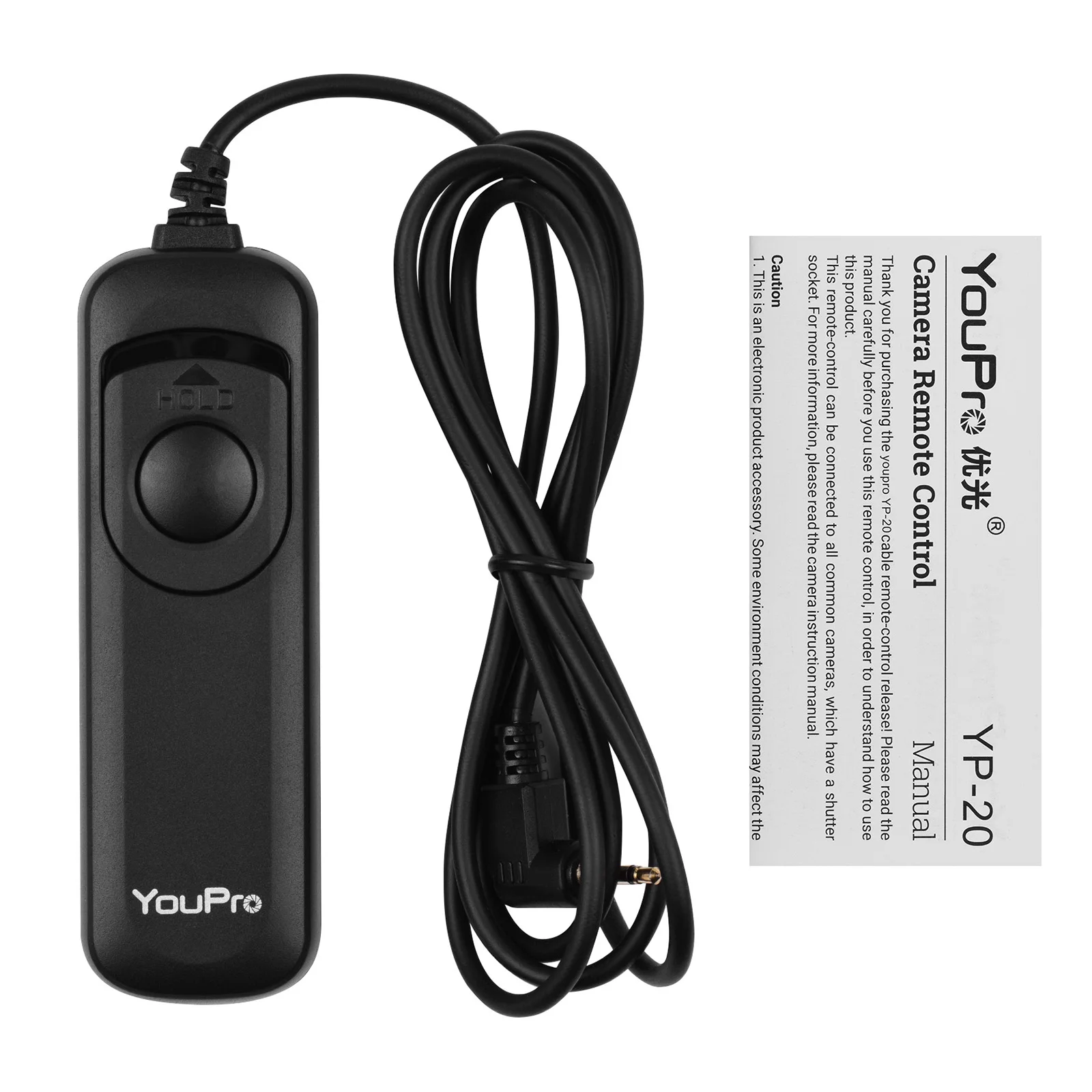 YouPro E3 Type Shutter Release Cable Timer Remote Control 1.2m/3.9ft Cable Replacement for  G10/ G11/ G12/ G15/ G1X/ SX50/