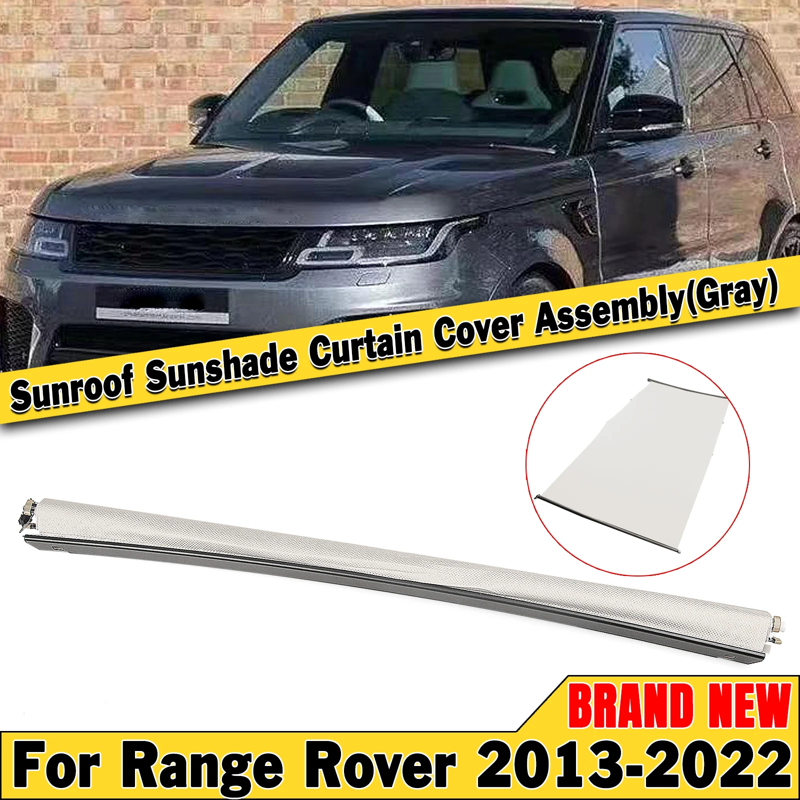 

Car Sunroof Curtain Cover Assembly For Land Rover Range Sport L405 L494 2013-2022 Roller Blind Shade Sun Roof Assy