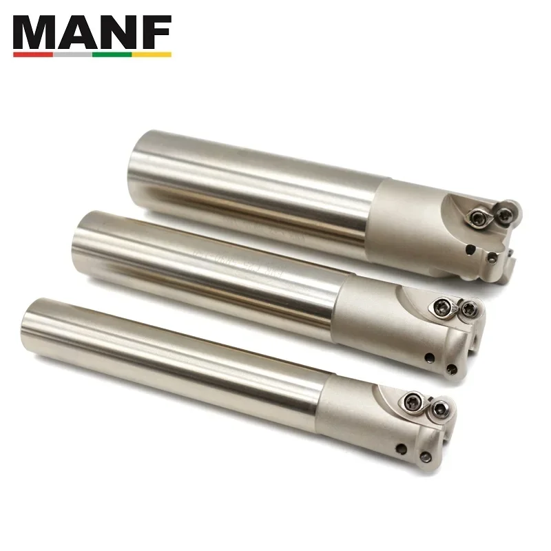 MANF EMR-C20-4R20-160 Mill Cutter Screw Clamped Alloy End Mill  High Hardness Round Nose Milling Tool  For RPMT08T2 RPMT10T3