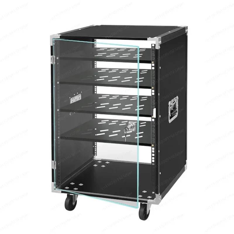 12U power amplifier cabinet, household KTV stage aviation audio equipment cabinet 16U