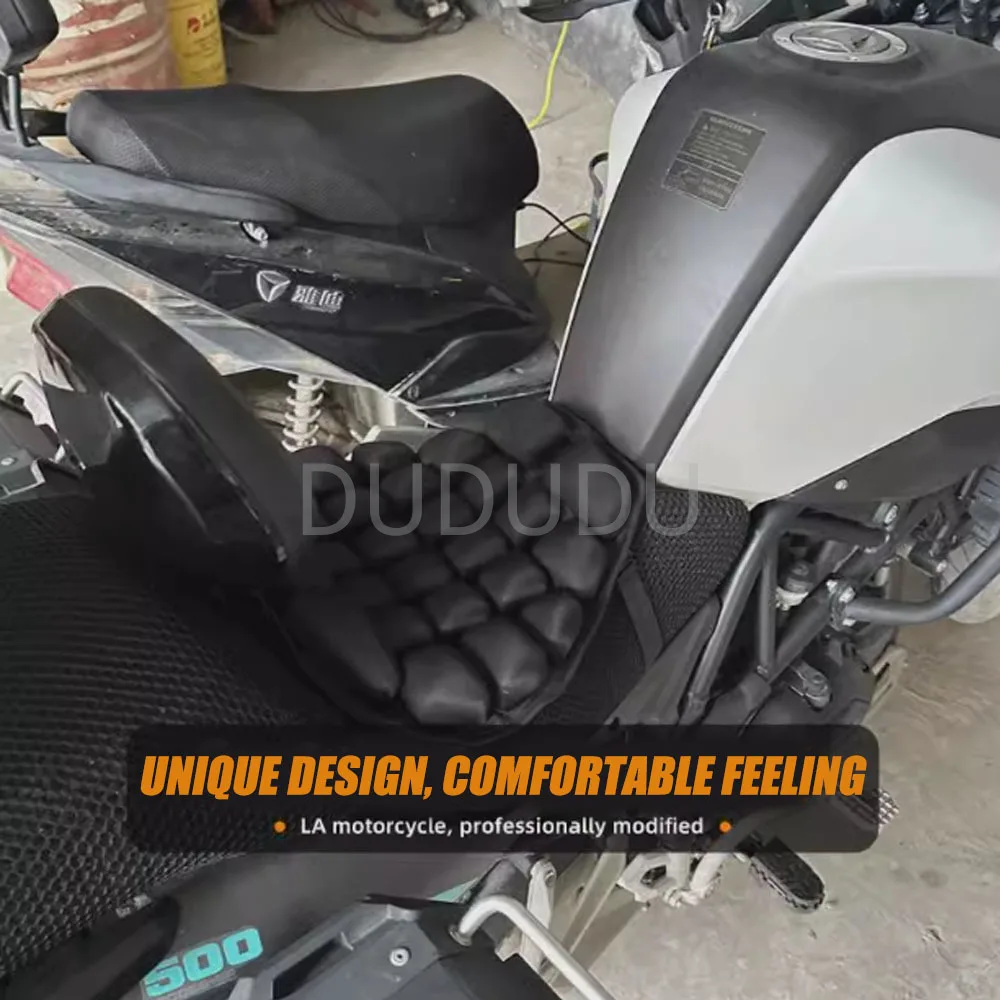 Almohadillas de respaldos traseros para asiento de motocicleta, pasajero delantero, para Benelli TRK502 TRK502X