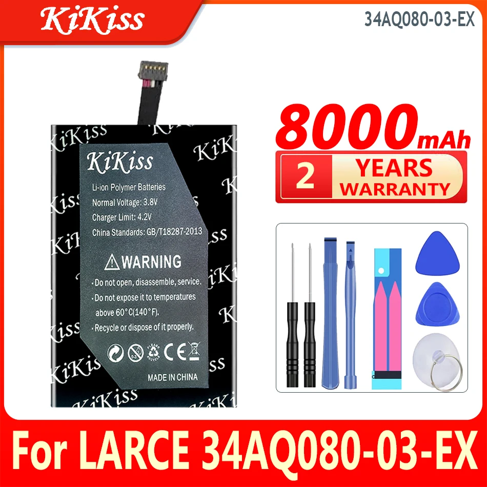 

8000mAh KiKiss Battery For LARCE 34AQ080-03-EX