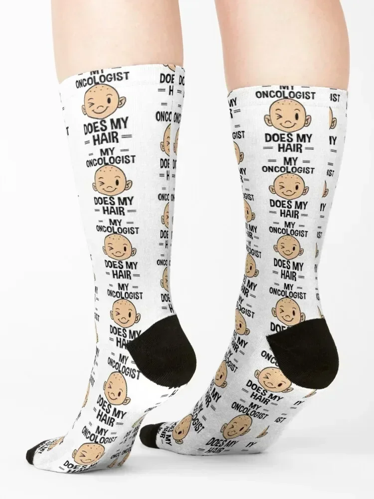 My Oncologist Does My Hair Chemotherapy Cancer Patient Socks sport Heating sock hockey christmass gift Mens Socks Women's