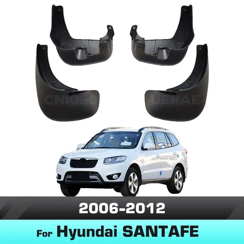 

Fender For Hyundai SANTAFE 2006-2012 2007 2008 2009 2010 2011 Mudguard Mud Flaps Guard Splash Flap Mudguards Car Accessories