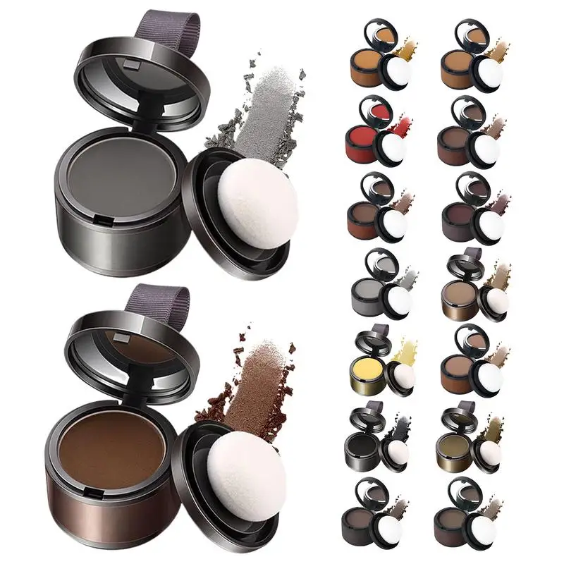 Root Cover Up Powder Root Touch-up Powder Hairline Powder Instantly Hair Line Shadow Quick Cover Hair Root Cover Concear Fibers