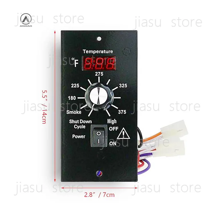 North American Pellet Grill PID Controller, Compatible with Traeger, Smart Temp Control for BBQ Grills
