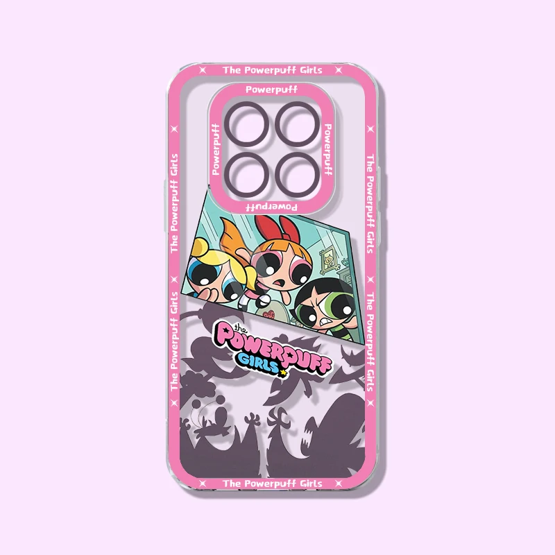 The P-Powerpuff Girls Cute Case for Xiaomi Redmi 15C 15 14C 14R 13 13C 13X 12 12C 10 10A 10C A5 A4 A3 Pro Turbo 5 Max 4 3 4G 5G view 5