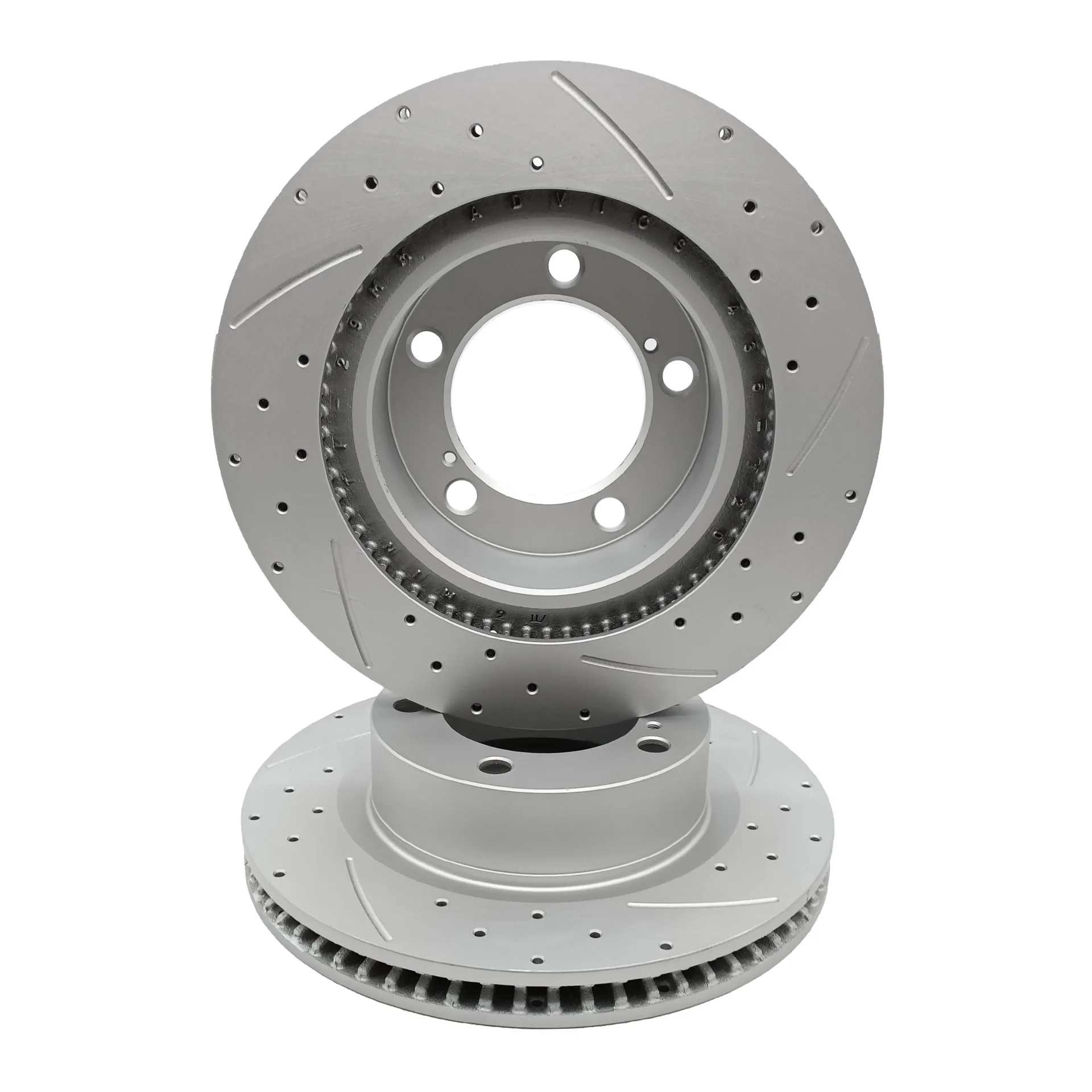 Suitable for Toyota Overbearing 5700 High Speed Silver Lacquered Front Wheel Brake Discs 43512-60180