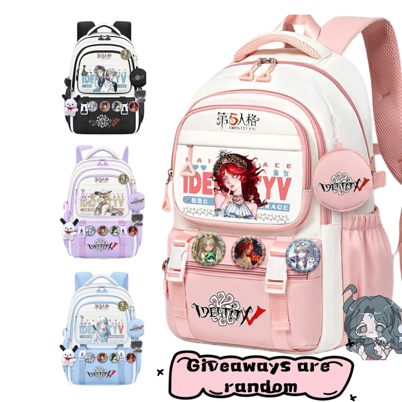

Identity V Anime Two-dimensional Peripheral Girls Backpacks Creative Personality High-Looking Large-capacity Student School Bags